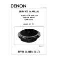 DENON DP-75 Service Manual cover photo