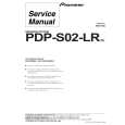 PIONEER PDP-S02-LR/WL Service Manual cover photo