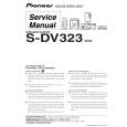 PIONEER S-DV323/XCN Service Manual cover photo