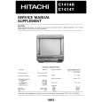 HITACHI C1414R Service Manual cover photo