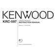 KENWOOD KRC-597 Owner's Manual cover photo