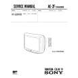 SONY KVS2943B Service Manual cover photo