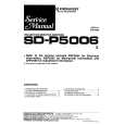 PIONEER SD-P5006 Service Manual cover photo