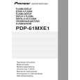 PIONEER PDP-61MXE1 Owner's Manual cover photo