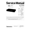 TECHNICS SLP220 Service Manual cover photo