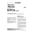 PIONEER SP170 XJI/UC Service Manual cover photo