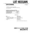 SONY LBT-N555AVK Service Manual cover photo