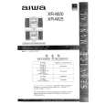 AIWA XRM20/HR/HE/LH Service Manual cover photo