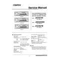 CLARION RAX4671R Service Manual cover photo