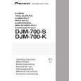 PIONEER DJM-700-K/WYXJ5 Owner's Manual cover photo