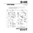 SONY XR-4409 Service Manual cover photo