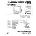 SONY KP61XBR38 Service Manual cover photo