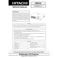 HITACHI SMO556 Service Manual cover photo