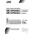 JVC HR-VP648U Owner's Manual cover photo