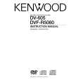 KENWOOD DV605 Owner's Manual cover photo