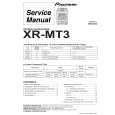 PIONEER XR-MT3/DBDXCN Service Manual cover photo