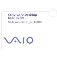 SONY PCV-RS202 VAIO Owner's Manual cover photo