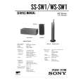 SONY WSSW1 Service Manual cover photo