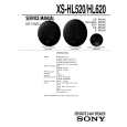 SONY XS-HL520 Service Manual cover photo
