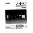 AKAI AM-U1 Owner's Manual cover photo