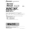 PIONEER AVIC-N1UC Service Manual cover photo