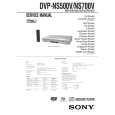 SONY DVPNS500V Service Manual cover photo