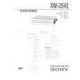 SONY XM2545 Service Manual cover photo