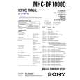 SONY MHCDP1000D Service Manual cover photo