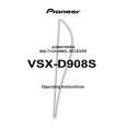 PIONEER VSX-D908S Owner's Manual cover photo