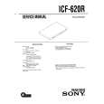SONY ICF-620R Service Manual cover photo