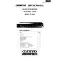 ONKYO T9060 Service Manual cover photo