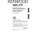 KENWOOD DMCJ7R Owner's Manual cover photo