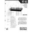 SONY PTV5 Service Manual cover photo