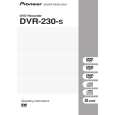 PIONEER DVR-230-S (Continental) Owner's Manual cover photo