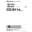 PIONEER CD-BT10/XN/EW5 Service Manual cover photo