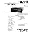SONY XR5250 Service Manual cover photo