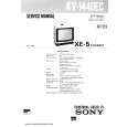 SONY KV1440EC Service Manual cover photo