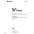 SONY DSC-D770 Owner's Manual cover photo