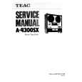 TEAC A4300SX Service Manual cover photo