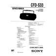 SONY CFDS33 Service Manual cover photo