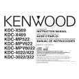 KENWOOD KDC3022 Owner's Manual cover photo