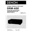 DENON DRM-400 Owner's Manual cover photo