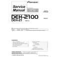PIONEER DEH-21/XM/UC Service Manual cover photo