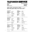 TELEFUNKEN RC765T Service Manual cover photo