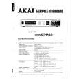 AKAI DTM20 Service Manual cover photo