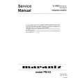MARANTZ 74PM52 Service Manual cover photo