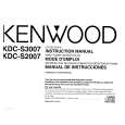 KENWOOD KDCS2007 Owner's Manual cover photo