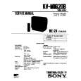 SONY KVM1620B Service Manual cover photo