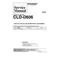 PIONEER CLDD606 Service Manual cover photo