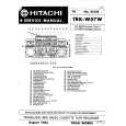 HITACHI TRKW57W Service Manual cover photo
